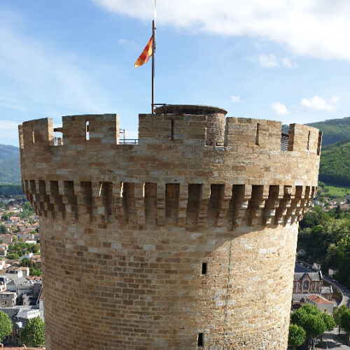 Le Château des Comtes de Foix. Foix.
