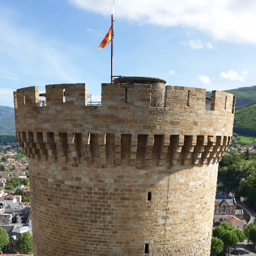 Le Château des Comtes de Foix. Foix.