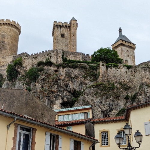 Le Château des Comtes de Foix. Foix.