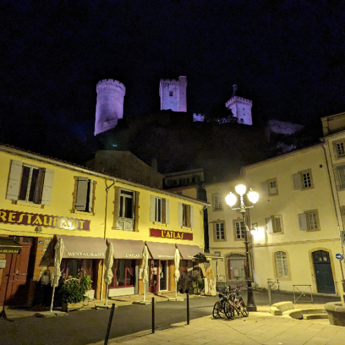 Le Château des Comtes de Foix. Foix.