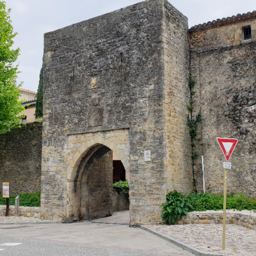 La porte d'Aval. Mirepoix.