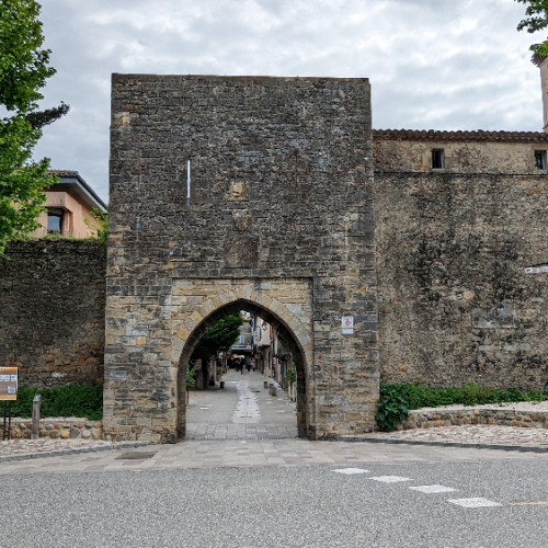 La porte d'Aval. Mirepoix.