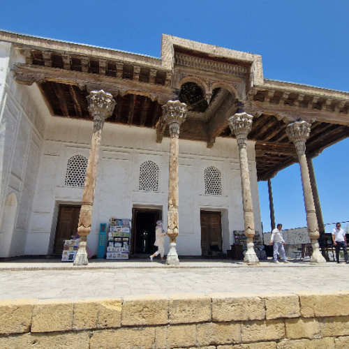 La Citadelle Ark, la forteresse de Boukhara. Boukhara.
