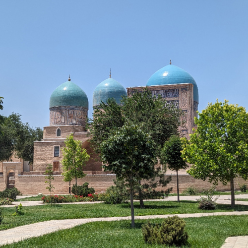 Complexe Dorout Tilavat. Chakhrisabz.