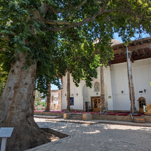 Le Complexe Dorus Saodat. Chakhrisabz.