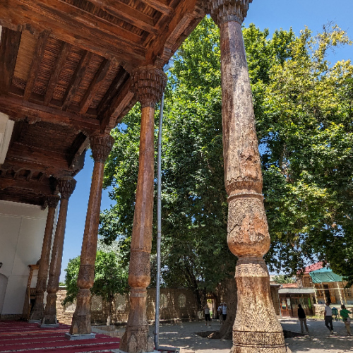 Le Complexe Dorus Saodat. Chakhrisabz.