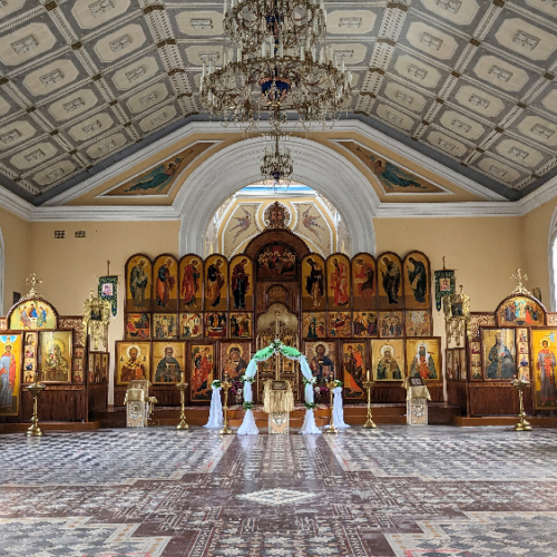 Eglise Orthodoxe à Samarcande. Samarcande.