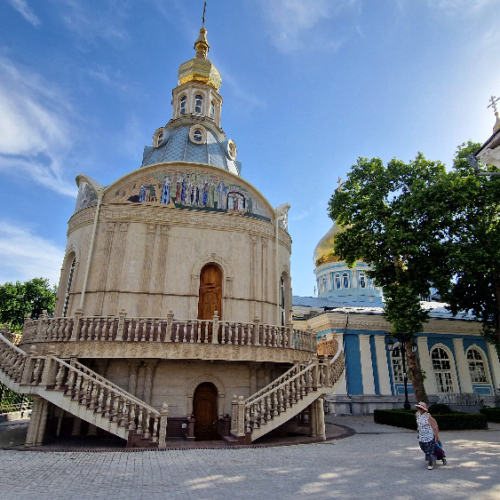 L'église Orthodoxe de Tachkent. Tachkent.