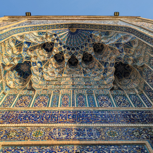 Gour Emir, le Mausolée de Tamerlan. Samarcande.