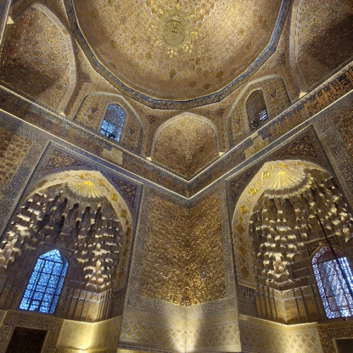 Gour Emir, le Mausolée de Tamerlan. Samarcande.