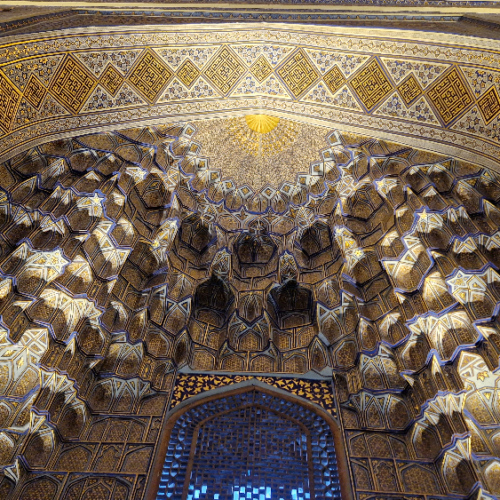 Gour Emir, le Mausolée de Tamerlan. Samarcande.