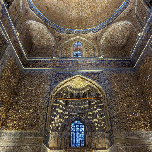 Gour Emir, le Mausolée de Tamerlan. Samarcande.
