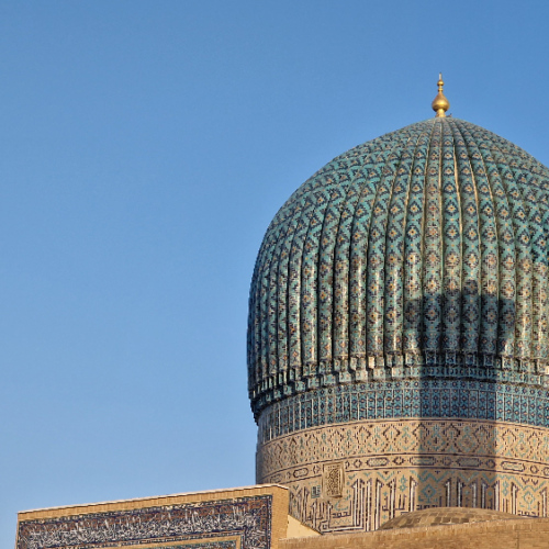 Gour Emir, le Mausolée de Tamerlan. Samarcande.