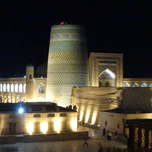 L'Itchan Kala, vieille ville de Khiva. Khiva.