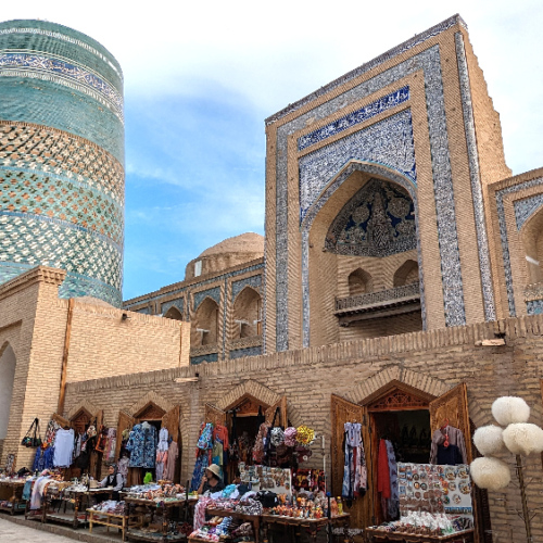 L'Itchan Kala, vieille ville de Khiva. Khiva.
