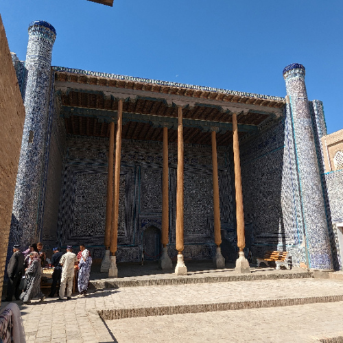 Citadelle de Koukhna-Ark, salle d'audience. Khiva.