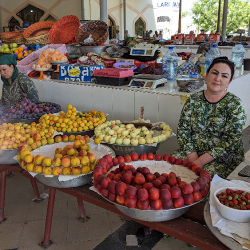 Marché de Boukhara. Boukhara.