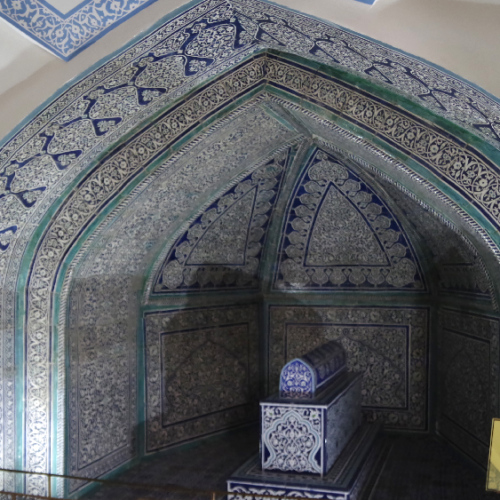 Le Mausolée de Pakhlavan-Makhmoud. Khiva.