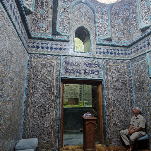 Le Mausolée de Pakhlavan-Makhmoud. Khiva.