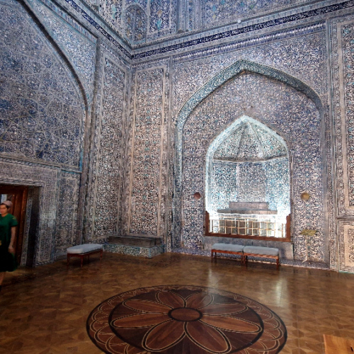 Le Mausolée de Pakhlavan-Makhmoud. Khiva.