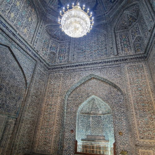 Le Mausolée de Pakhlavan-Makhmoud. Khiva.