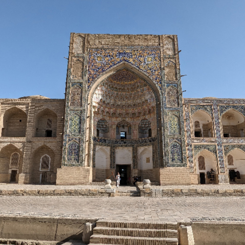 La médersa Abdoullaziz-Khan. Boukhara.