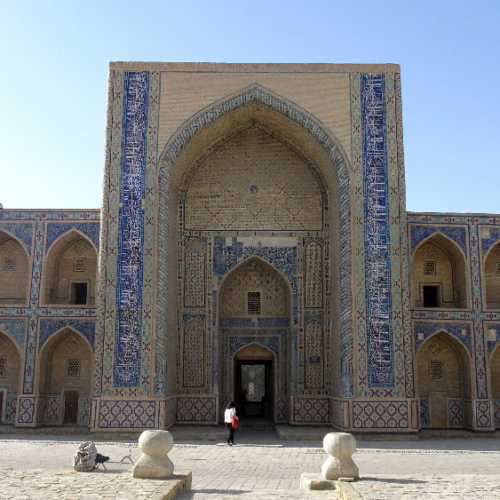 La médersa Abdoullaziz-Khan. Boukhara.