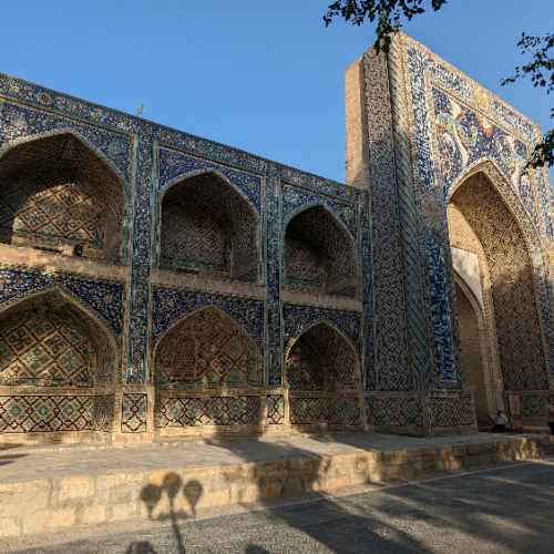La Médersa Nadir Devonbegui. Boukhara.