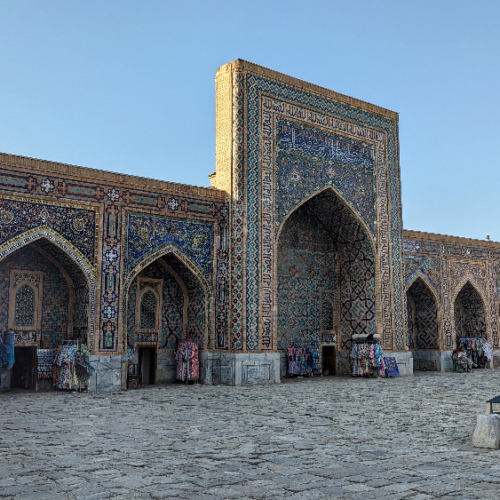 La médersa Tilla-Qari. Samarcande.