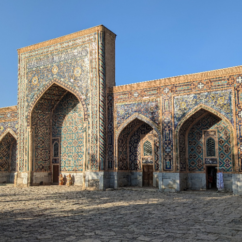 La médersa Tilla-Qari. Samarcande.