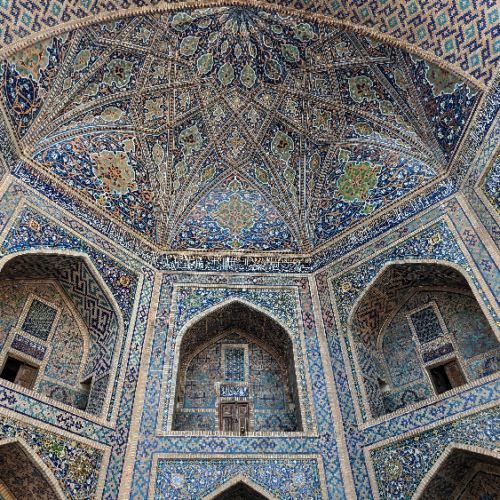 La médersa Tilla-Qari. Samarcande.