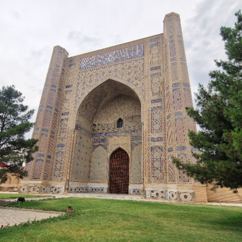 La Mosquée Bibi-Khanoum. Samarcande.