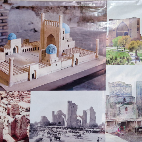 La Mosquée Bibi-Khanoum. Samarcande.