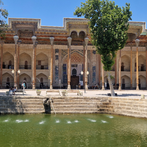 La mosquée Bolo Haouz. Boukhara.
