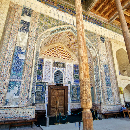 La mosquée Bolo Haouz. Boukhara.