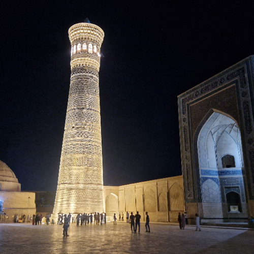 La Mosquée Kalon, Le portail d'entrée. Boukhara.