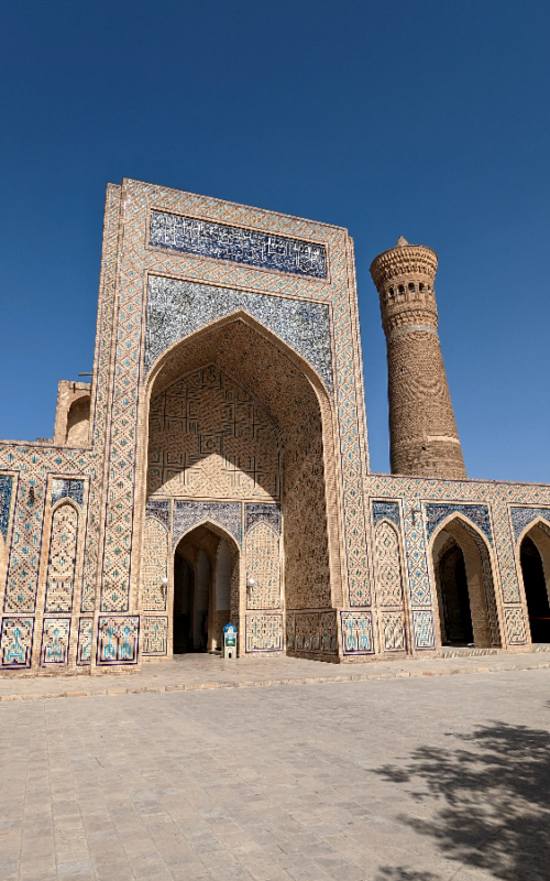 Mosquée Khalan. Boukhara.