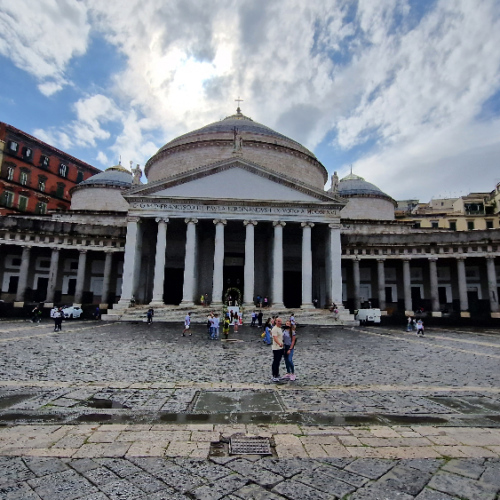 La Basilique San Francesco di Paola. Naples
