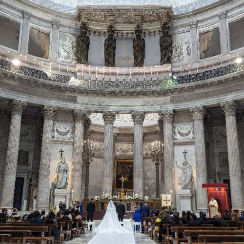 La Basilique San Francesco di Paola. Naples