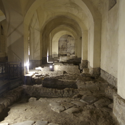le complexe San Lorenzo Maggiore. Naples