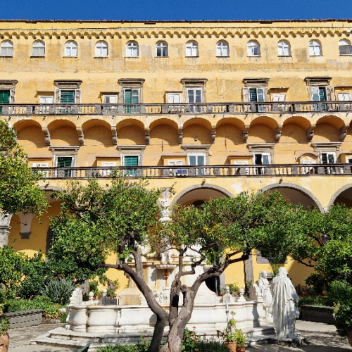 le complexe San Lorenzo Maggiore. Naples