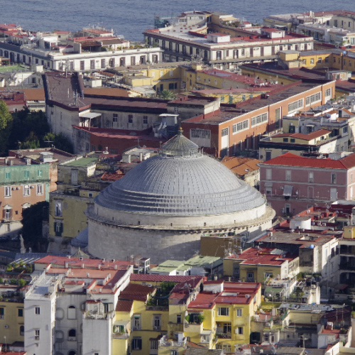 La Basilique San Francesco di Paola. Naples
