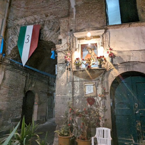 Ruelle du vieux Naples. Naples