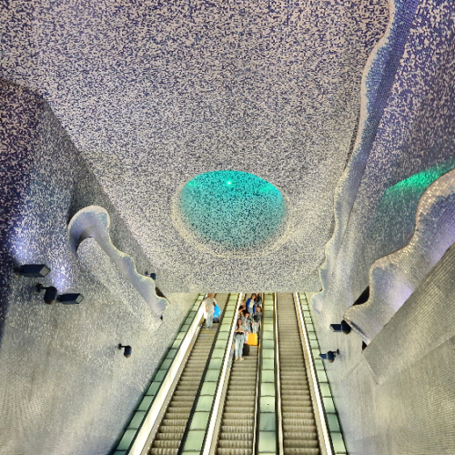 Décor station Toledo. Naples