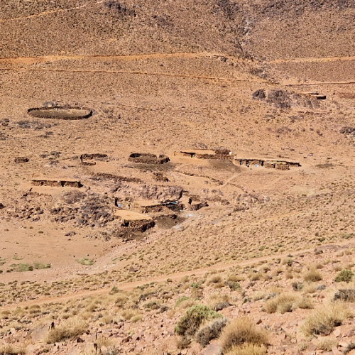 Un emplacement de Nomades. Six jours de trek dans le Djébel Saghro