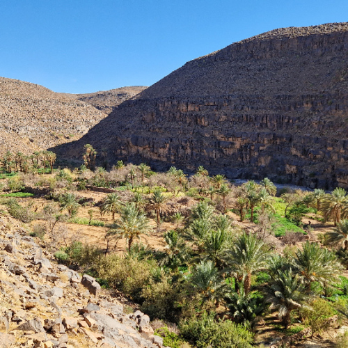 Déjà de beaux paysages. Six jours de trek dans le Djébel Saghro