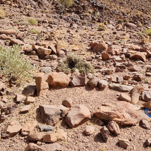 Un cimetière. Six jours de trek dans le Djébel Saghro