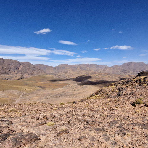 Le plateau que nous avons traversé. Six jours de trek dans le Djébel Saghro