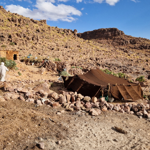 Le campement à Tawhyyant. Six jours de trek dans le Djébel Saghro