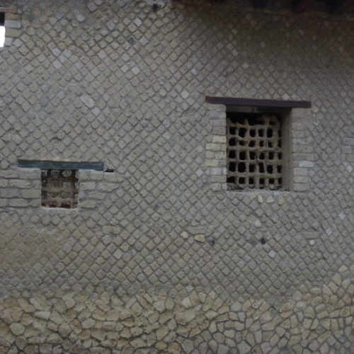 Murs bâtis avec le stuff napolitain. Herculanum